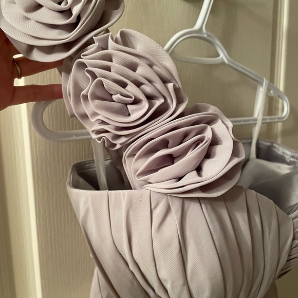 Custom made gray dress - Picture 3 of 3